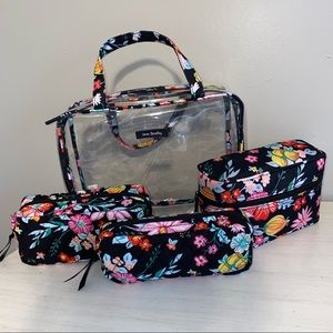 NWT Vera Bradley travel cosmetic set